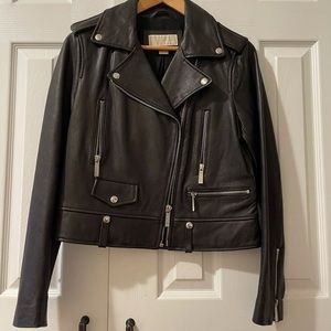 Michael Kors Leather Jacket M
